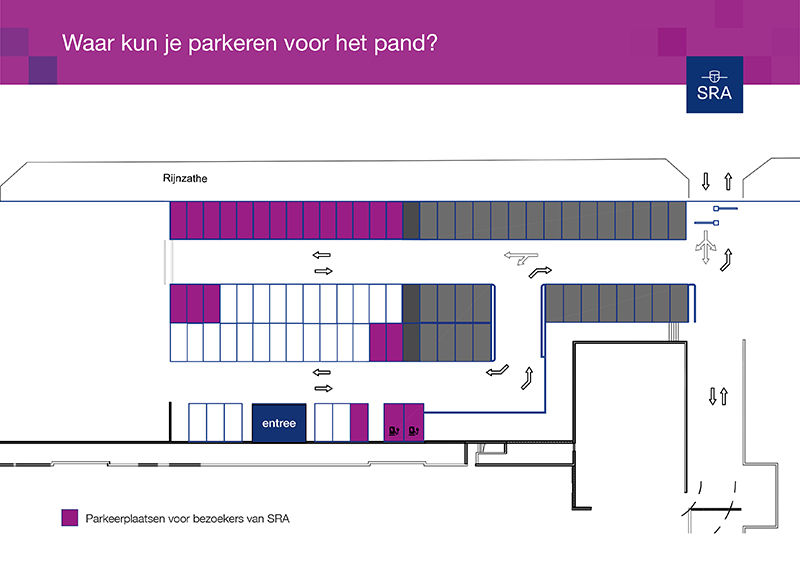 Parkeren bij SRA